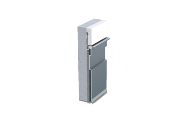 Trittschutzprofil AN 150, Alu blank