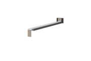 Window sill butt connector H500D, variant Softline Plus, surface aluminum blank, projection 300 mm