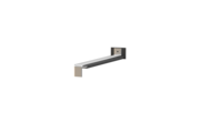 Window sill butt connector, standard version, surface bare aluminum, projection 190 mm