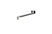 Window sill butt connector, standard version, surface bare aluminum, projection 270 mm