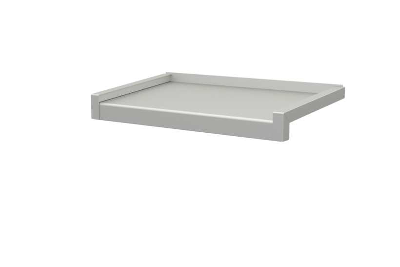 Window sill incl. sliding closure, color EV1, projection 280 mm