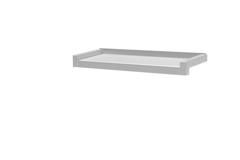 Window sill, standard version, including sliding closure, projection 170 mm