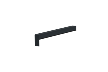 Sliding closure A 500 V/24, standard version, surface RAL 7016, alignment right, external view, projection 250 mm
