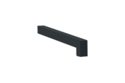 Sliding closure A 500 V/24, standard version, surface RAL 7016, alignment left, external view, projection 290 mm