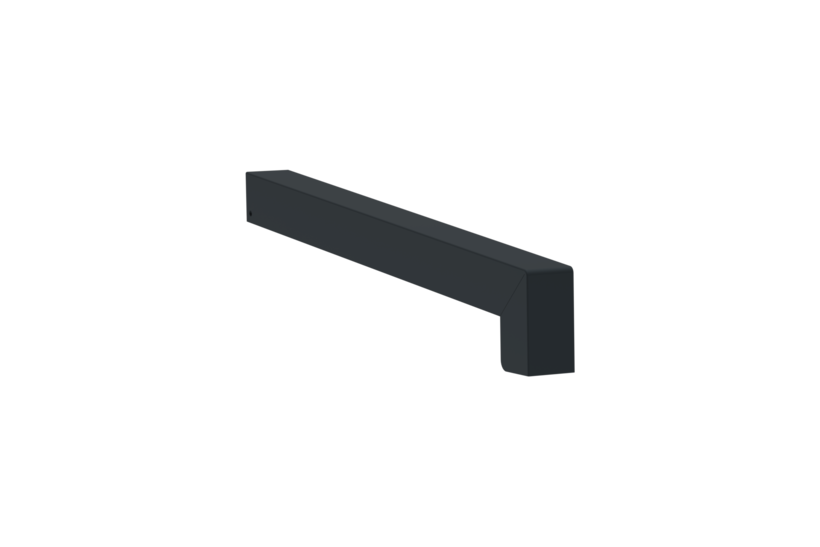 Sliding closure A 500 V/24, standard version, surface RAL 7016, alignment left, external view, projection 290 mm