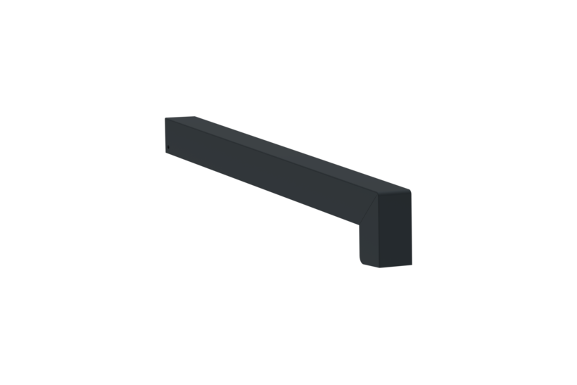Sliding closure A 500 V/24, standard version, surface RAL 7016, alignment left, external view, projection 310 mm