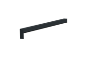 Sliding closure A 500 V/24, standard version, surface RAL 7016, alignment right, external view, projection 350 mm