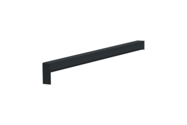 Sliding closure A 500 V/24, standard version, surface RAL 7016, alignment right, external view, projection 350 mm