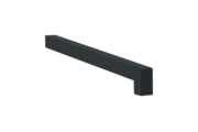 Sliding closure A 500 V/24, standard version, surface RAL 7016, alignment left, external view, projection 390 mm
