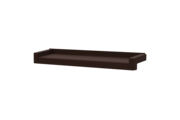 Produktbild Fensterbank Zubehör Gleitabschluss A 500 V/24 110 mm 30 mm Schokoladenbraun HWF MATT Links