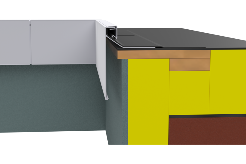 Produktbild Ortgangverkleidung Zubehör Innenecke OV 85 175 mm