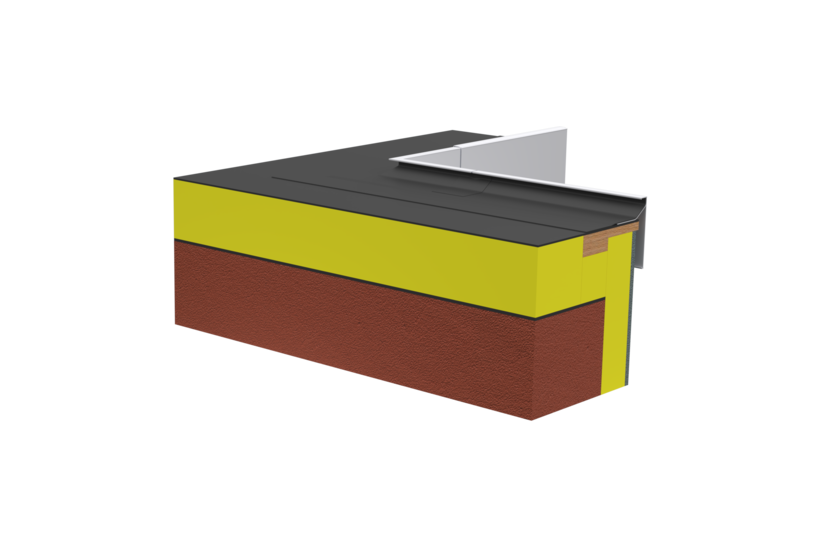 Produktbild Ortgangverkleidung Zubehör Innenecke OV 85 175 mm