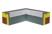 Produktbild Ortgangverkleidung Zubehör Innenecke OV 85 175 mm