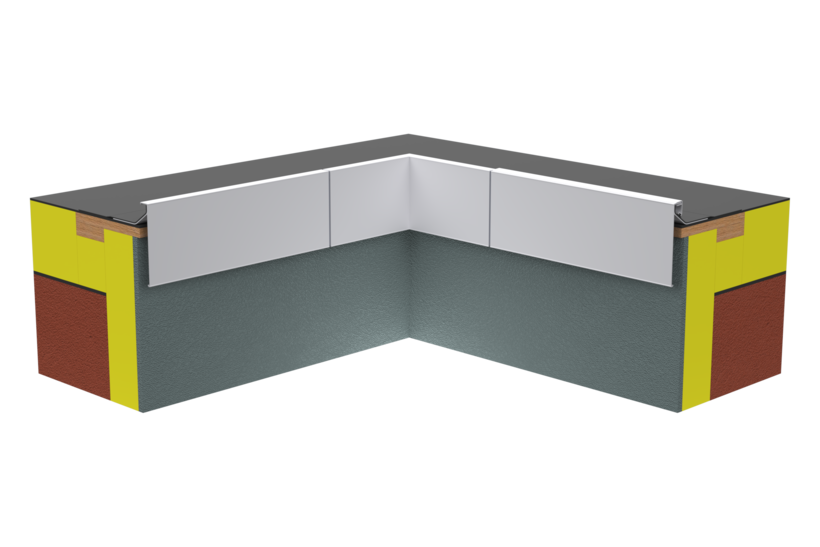 Produktbild Ortgangverkleidung Zubehör Innenecke OV 85 175 mm
