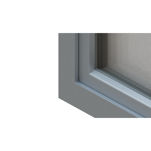 holz-alu-fenster systemelement triangel flaechenversetzt schraeg