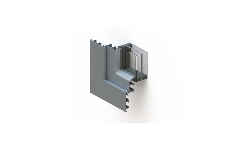 holz-alu-fenster systemelement triangel flaechenversetzt schraeg ausschnitt