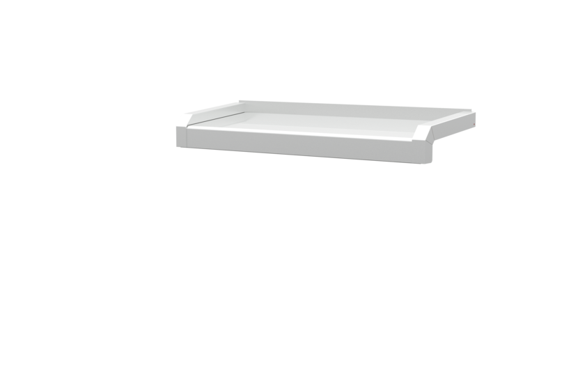 Window sill, Softline Plus variant, including window sill finish A600 GS/24, surface E6/EV1, projection 180 mm