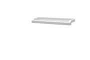Window sill incl. window sill trim A600GS/24, standard version, surface E6/EV1, projection 110 mm