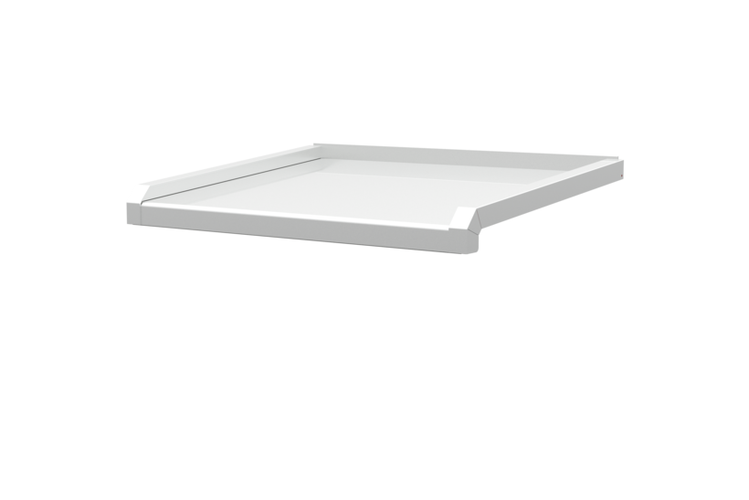 Window sill incl. window sill trim A600GS/24, standard version, surface E6/EV1, projection 390 mm