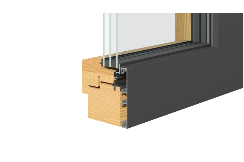 Holz Aluminium Fenster Integral 3