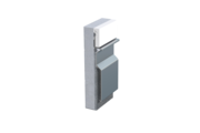 Step protection profile AN 66-180, blank aluminum
