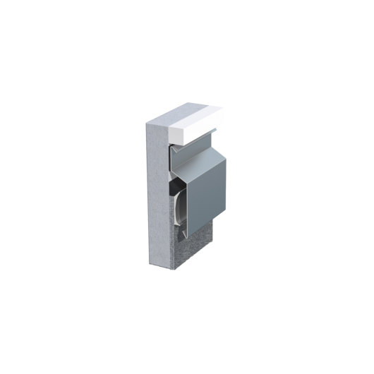 Wandschluss AN 40, Alu blank