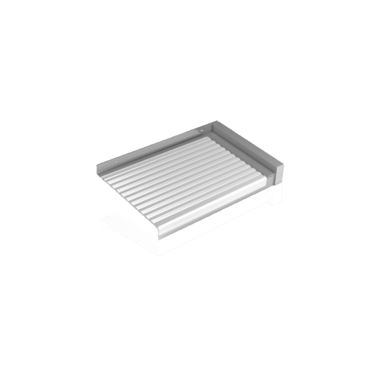 Window sill outlet profile cover aluminum blank