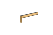 Gleitabschluss A 500 V, Farbe E6/C34, Ausladung 225 mm, Ausrichtung links, Ansicht innen