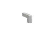 Produktbild Fensterbank Zubehör Gleitabschluss A 500 V/24 110 mm 40 mm Naturton Links