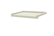 Fensterbank, Variante Standard, inklusive Gleitabschluss, Oberfläche RAL 9016 Ausladung 310 mm