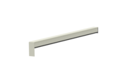 Sliding closure A 500 V/24, standard version, surface RAL 9016, alignment left, view inside, projection 350 mm