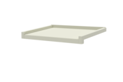 Window sill, standard version, including sliding closure, surface RAL 9016 Projection 350 mm