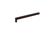 Produktbild Fensterbank Zubehör Gleitabschluss A 500 V/24 390 mm 30 mm Schokoladenbraun HWF MATT Links