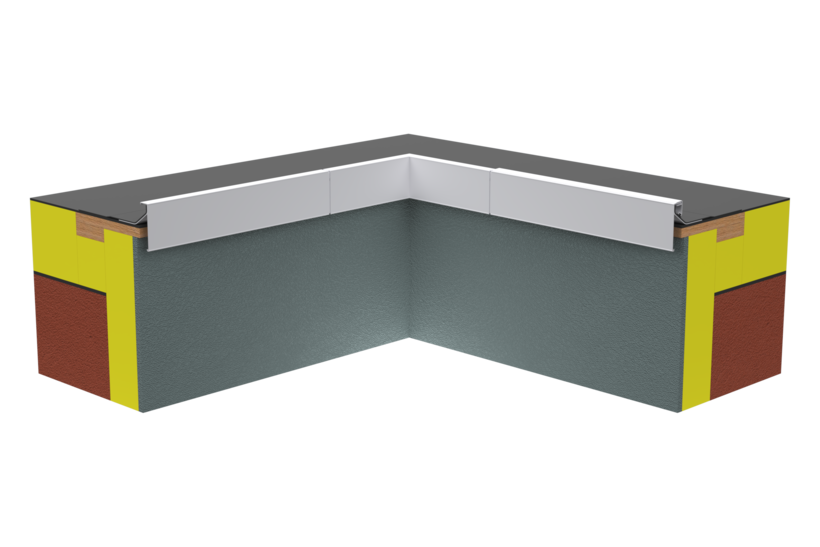 Produktbild Ortgangverkleidung Zubehör Innenecke OV 85 100 mm