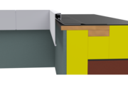 Produktbild Ortgangverkleidung Zubehör Innenecke OV 85 150 mm