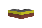 Produktbild Ortgangverkleidung Zubehör Innenecke OV 85 150 mm
