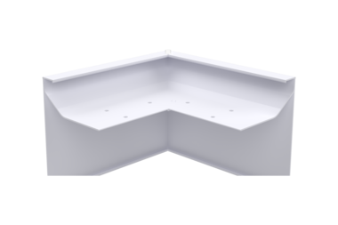Produktbild Ortgangverkleidung Zubehör Außenecke OV 85 175 mm Nein