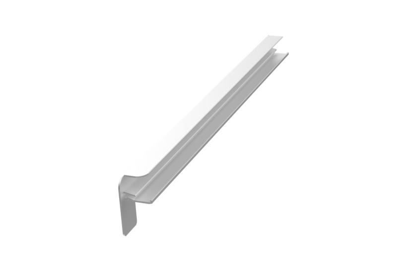 Produktbild Fensterbank Zubehör Putzabschluss A 700 460 mm Alu blank Links