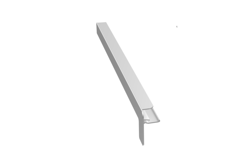Produktbild Fensterbank Zubehör Putzabschluss A 700 460 mm Alu blank Links