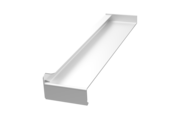 Produktbild Fensterbank Zubehör Putzabschluss A 700 460 mm Alu blank Links
