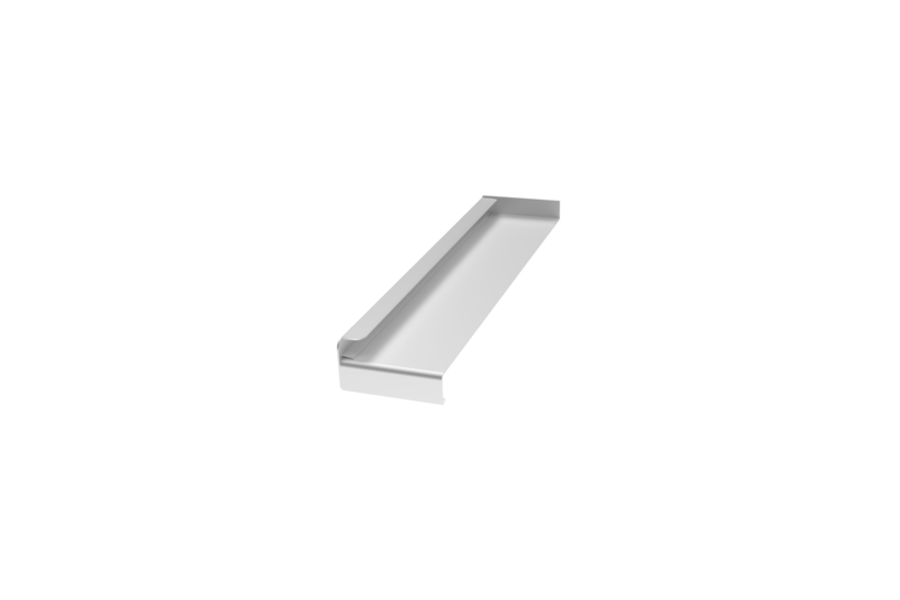Produktbild Fensterbank Zubehör Putzabschluss A 400 600 mm Alu blank Links