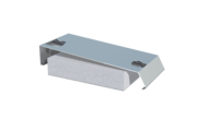Parapet cover BA 94, blank aluminum, with seal