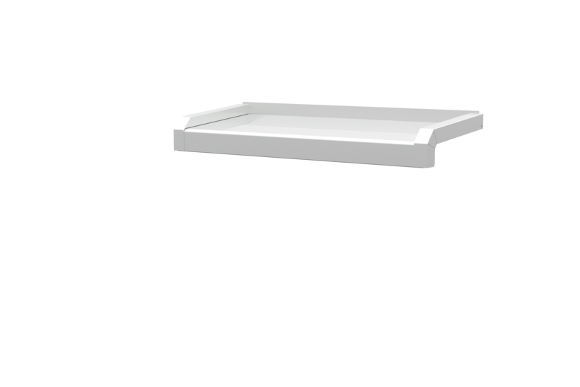 Fensterbank, Variante Softline Plus, inklusive Fensterbank Abschluss A600 GS/24, Oberfläche E6/EV1, Ausladung 195 mm