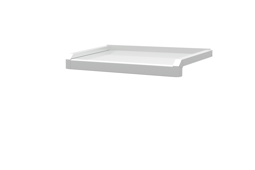 Fensterbank, Variante Softline Plus, inklusive Fensterbank Abschluss A600 GS/24, Oberfläche E6/EV1, Ausladung 260 mm