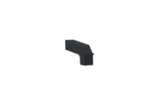 Fensterbankabschluss A600GS/24, Variante Standard, Ausrichtung links, Oberfläche RAL 7016, Ansicht aussen, Ausladung 110 mm