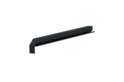 Fensterbankabschluss A600GS/24, Variante Standard, Ausrichtung links, Oberfläche RAL 7016, Ansicht innen, Ausladung 330 mm