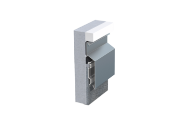 Wall closure AN 60, blank aluminum