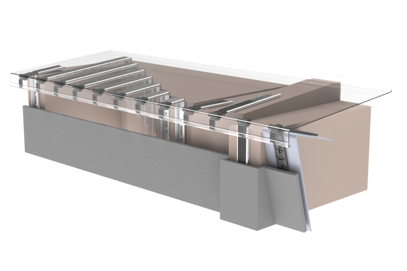 Produktbild Fensterbank Zubehör Fensterbankhalter HS 500 30 mm