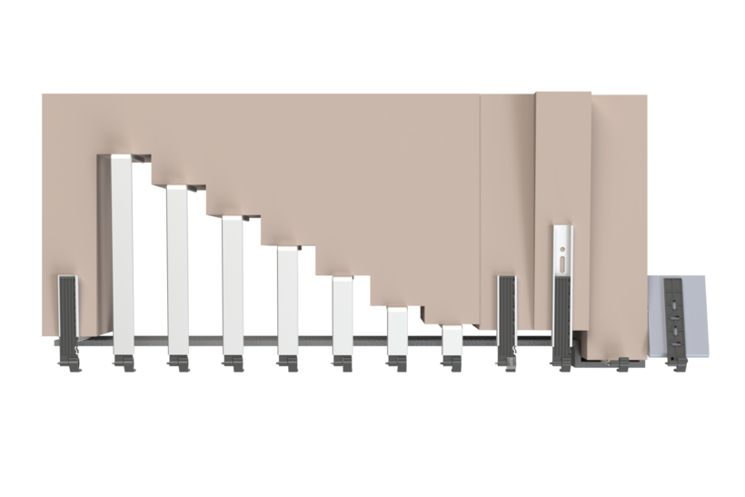 Produktbild Fensterbank Zubehör Fensterbankhalter HS 500 30 mm