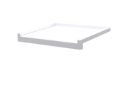 Window sill incl. sliding closure, color bright aluminum, projection 400 mm